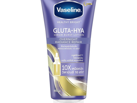 Vaseline Gluta-Hya Serum Burst Lotion Overnight Radiance Repair - 300ml Supply