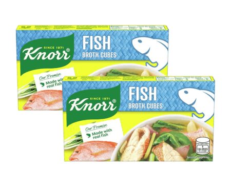 Knorr Fish Broth Cubes 60g x 2 Pcs (Offer) Online