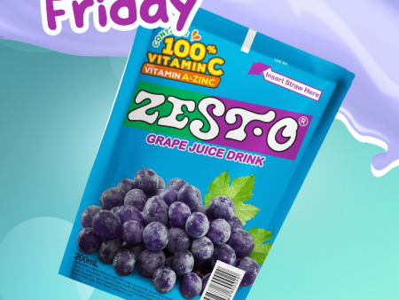 Zesto Grape Juice Drink - 200ml Online Sale