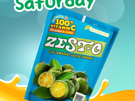 Zesto Calamansi Juice Drink - 200ml For Discount