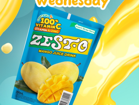 Zesto Mango Juice Drink - 200ml Online