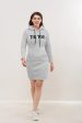 TikTok Long Jacket with Hoodie - 2060 Cheap