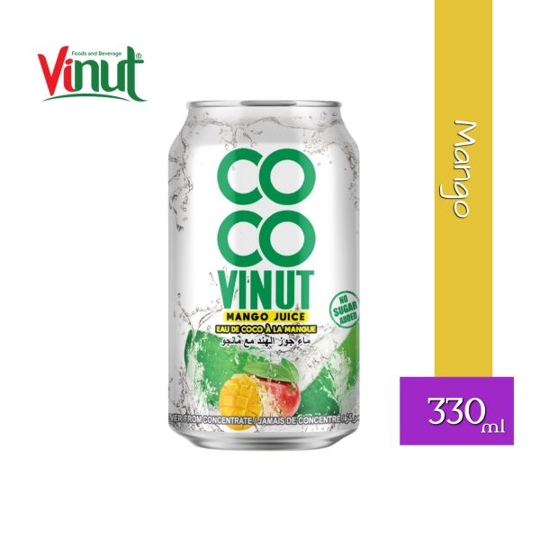 Coco Vinut Mango Juice Drink - 330ml For Sale