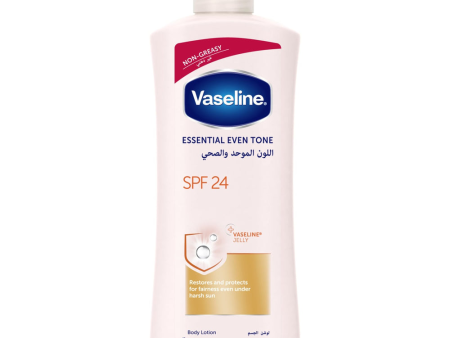 Vaseline Essential Even Tone Body Lotion SPF 24 - 400ml on Sale