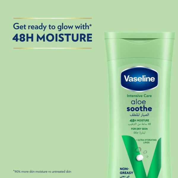 Vaseline Intensive Care Aloe Soothe Body Lotion - 200ml For Sale