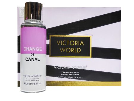 Victoria World (Change De Canal) Fragrance Mist - 250ml Hot on Sale