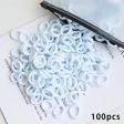 White Elastic Hair Bands 100pcs - (6621274) For Discount