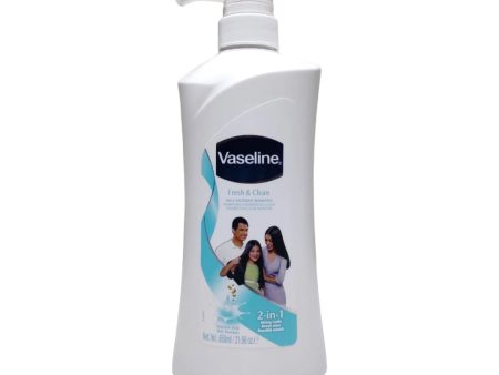 Vaseline Fresh & Clean Milk Nutrient Shampoo - 650ml Online