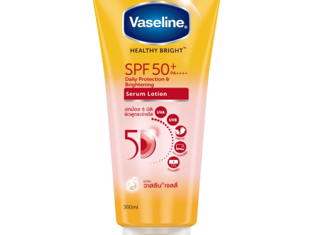 Vaseline Healthy Bright Daily Protection Brightening Serum SPF50+ PA++++ - 300ml Online Sale