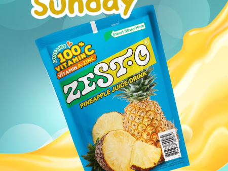 Zesto Pineapple Juice Drink - 200ml Online Hot Sale