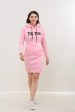 TikTok Long Jacket with Hoodie - 2060 Cheap