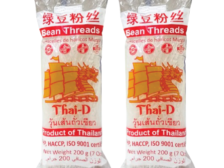 Tiger Noodles Bean Threads 200g x 2 Pcs Fashion