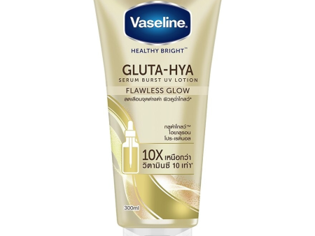 Vaseline Gluta-Hya Serum Burst UV Lotion Flawless Glow - 300ml Cheap