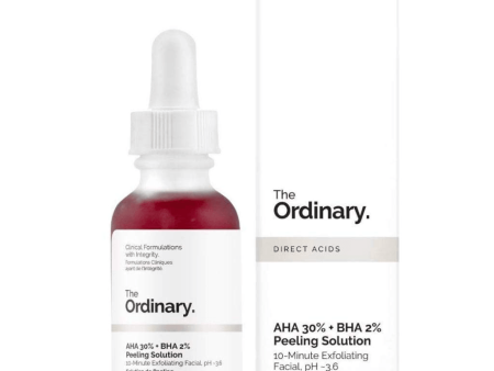 The Ordinary Peeling Solution AHA 30% + BHA 2% - 30ml (Original) Online Hot Sale