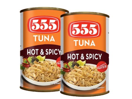 555 Hot and Spicy Tuna - 2Pcs × 155g (Offer) Hot on Sale