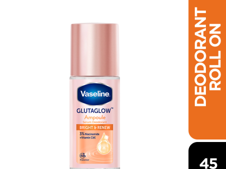 Vaseline Glutaglow Bright & Renew Ampoule Serum Deodorant - 45ml For Discount