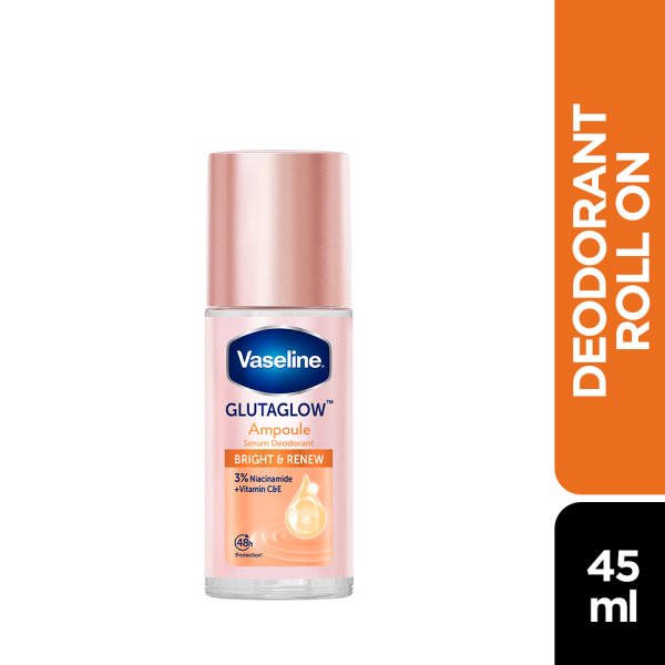 Vaseline Glutaglow Bright & Renew Ampoule Serum Deodorant - 45ml For Discount