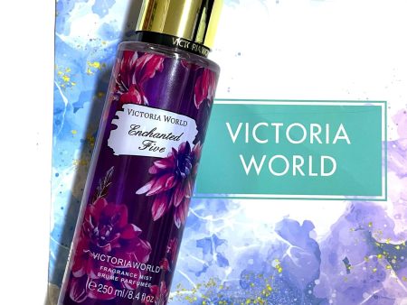 Victoria World (Enchanted Five) Fragrance Mist - 250 ml Hot on Sale