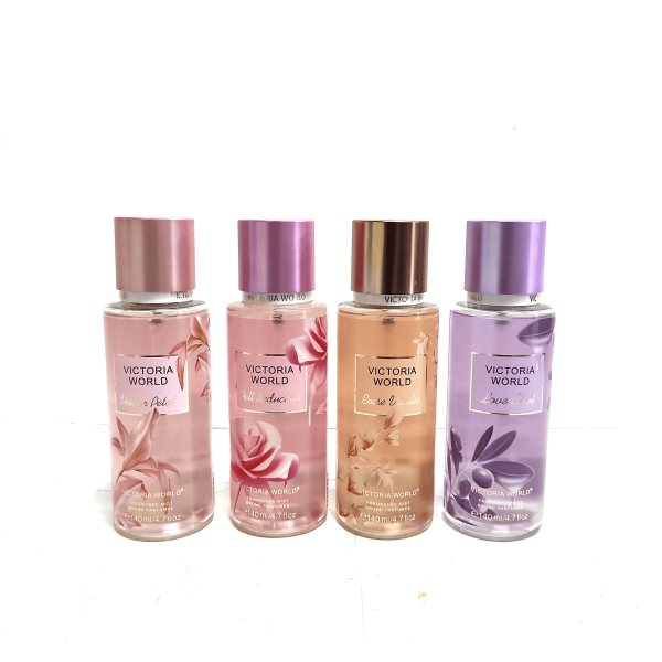 Victoria World Love 4 Pcs Combo Fragrance Mist - 4x140 ml Cheap