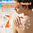 Disaar Nicotinamide & Vitamin C Whitening Sunscreen Cream SPF50 PA+++ - 80g Hot on Sale