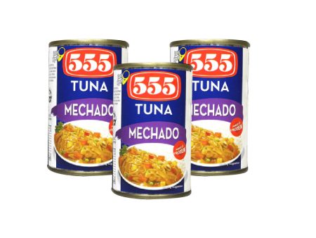 555 Tuna Mechado 155 gm x 3 pcs (Offer) Hot on Sale