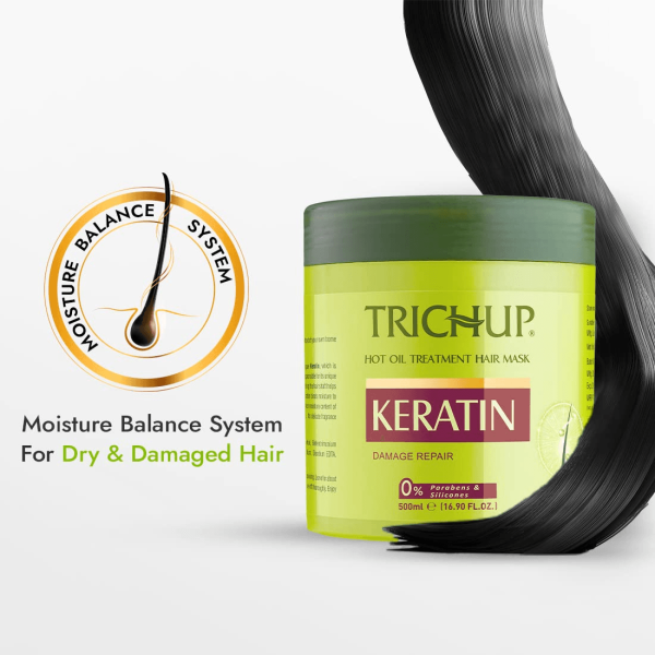 Trichup Keratin Hair Mask For Intense Damaged Hair Repair - 500ml For Discount