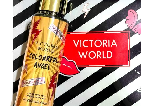 Victoria World (Colourful Angel Yellow) Fragrance Mist - 250 ml Online now