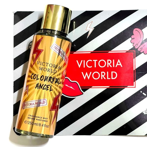 Victoria World (Colourful Angel Yellow) Fragrance Mist - 250 ml Online now