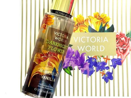 Victoria World (Dark Night Vanilla) Fragrance Mist - 250 ml Online Hot Sale