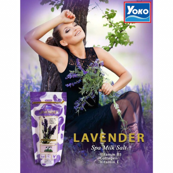 Yoko Lavender Spa Milk Salt - 300g For Cheap