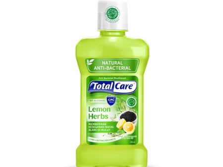 Total Care Anti Bacterial Mouthwash Lemon Herbs - 250ml Online Hot Sale