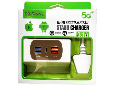 High Speed Socket Stand Mobile Charger Discount