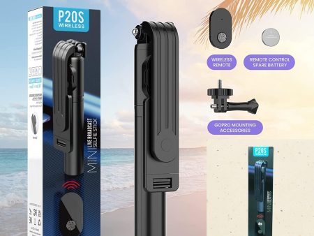 Tripod & Mini Live BroadCast Wireless Selfie Stick - P20S Discount