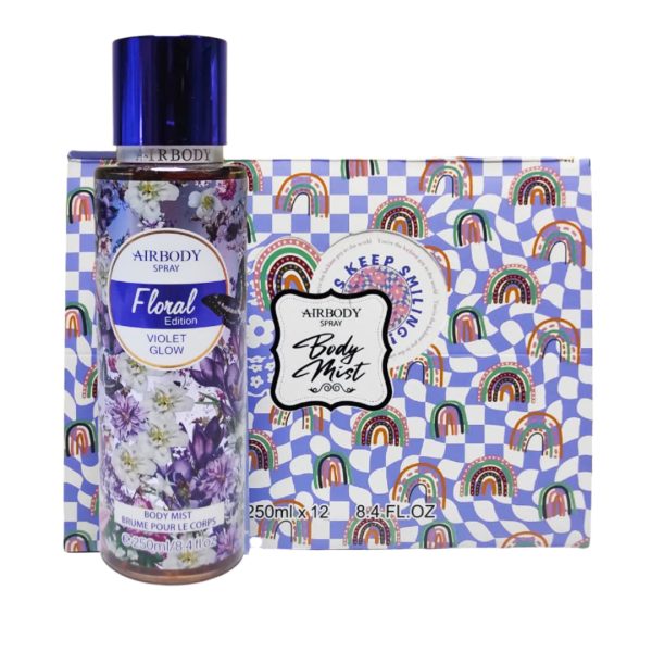 Victoria Seekers Floral Edition Violet Glow Body Mist - 250ml Supply