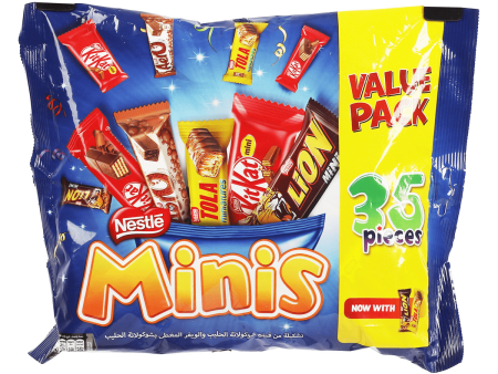 Nestle Mini Mix Chocolate 35 Pieces - 420g (Value Pack) on Sale