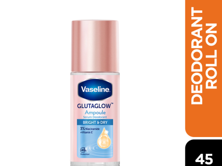 Vaseline Glutaglow Bright & Dry Ampoule Serum Deodorant - 45ml Sale