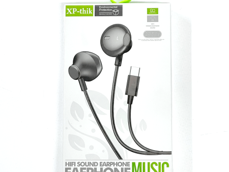 XP-think Wired Type-C Earphone - 327T For Sale