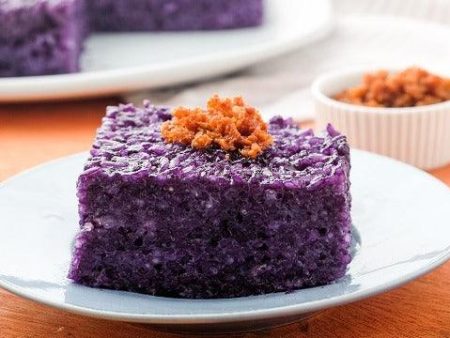 Ube Biko Rice Cake - Fresh Food For Discount