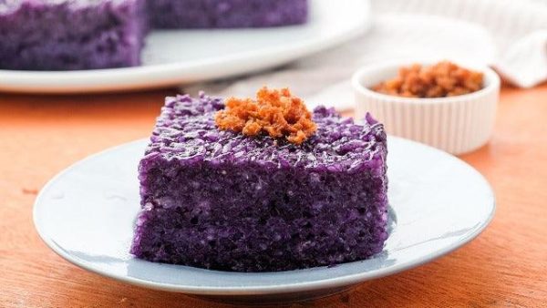 Ube Biko Rice Cake - Fresh Food For Discount