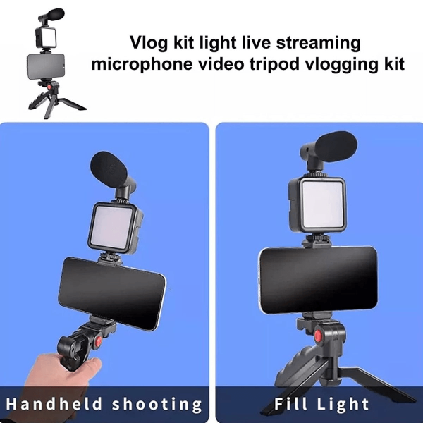 Video Making Vlogging Kit With Tripod Stand AY-49 Online Sale