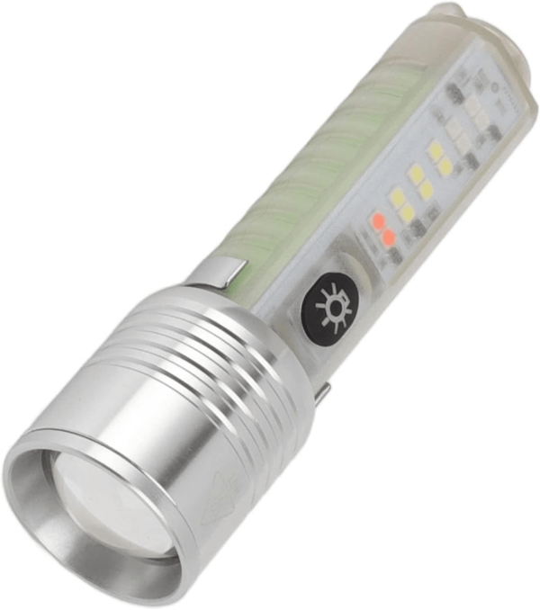 USB Rechargeable Portable LED Flashlight on Sale