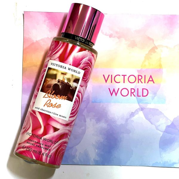 Victoria World (Bloom Rose) Fragrance Mist - 250 ml Hot on Sale