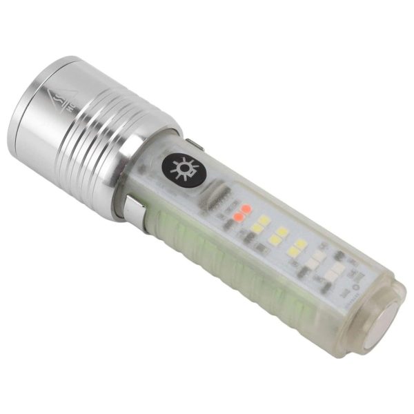 USB Rechargeable Portable LED Flashlight on Sale