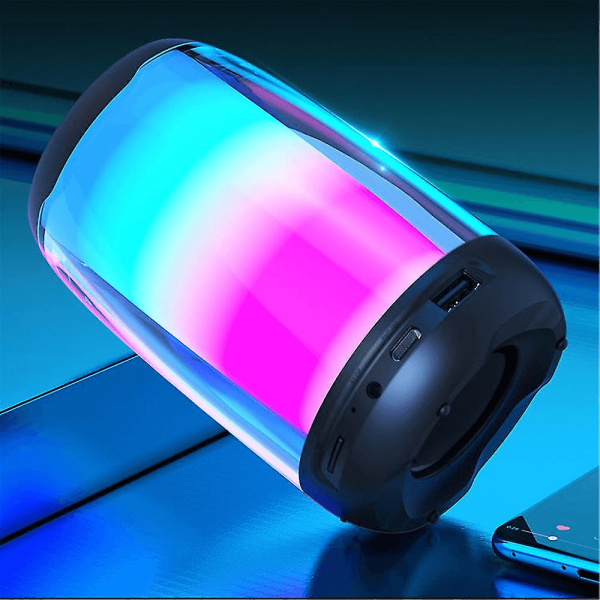 Portable Bluetooth Speaker With Colorful Lights Glow Plus 4 Mini For Discount