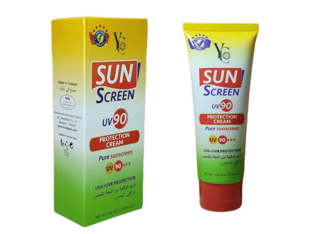 YC Sunscreen Protection Cream UV 90 - 100ml Online Sale