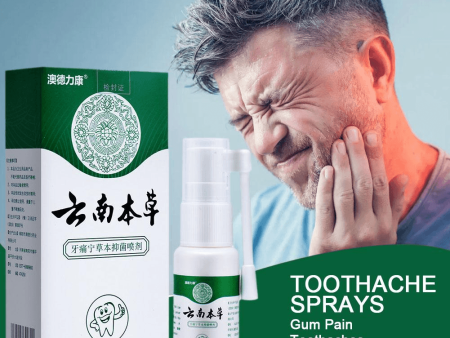 Toothache Pain Reliever Spray - 20ml Fashion