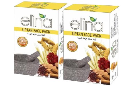 Uptan Face Pack 100g - Elina x 2 Pcs For Cheap