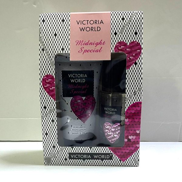 Victoria World Midnight Special Perfume With Body Lotion - (88ml+80ml) For Cheap