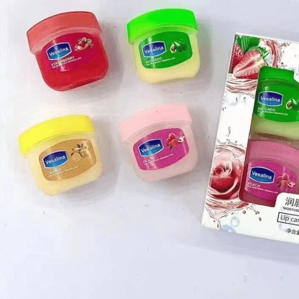 Vasalina Instant Softness Fruit Lipbalm - 4pcs Box × 7g Sale