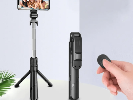 Tripod & Mini Live BroadCast Bluetooth Selfie Stick XT-02 For Cheap